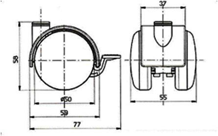 schema ruota copolimero nero